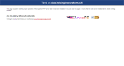 Desktop Screenshot of haaga.helsinginseurakunnat.fi