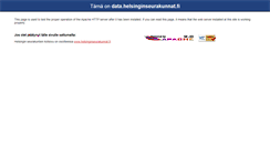 Desktop Screenshot of herttoniemi.helsinginseurakunnat.fi